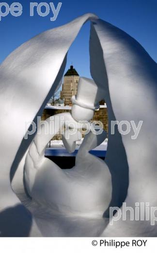 CONCOURS DE SCULPTURE SUR NEIGE, CARNAVAL DE QUEBEC (CA001229.jpg)