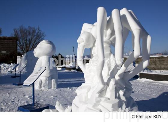 CONCOURS DE SCULPTURE SUR NEIGE, CARNAVAL DE QUEBEC (CA001232.jpg)