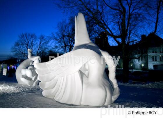 CONCOURS DE SCULPTURE SUR NEIGE, CARNAVAL DE QUEBEC (CA001238.jpg)