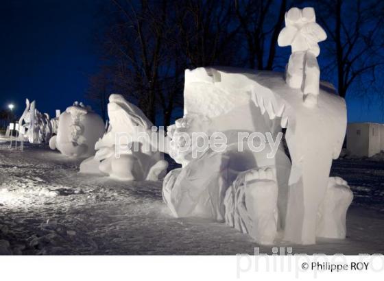 CONCOURS DE SCULPTURE SUR NEIGE, CARNAVAL DE QUEBEC (CA001239.jpg)