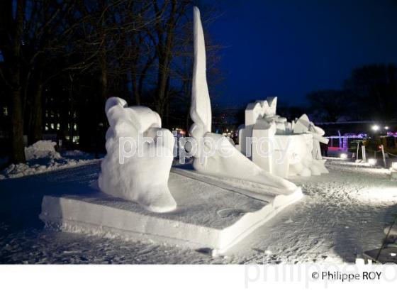 CONCOURS DE SCULPTURE SUR NEIGE, CARNAVAL DE QUEBEC (CA001240.jpg)
