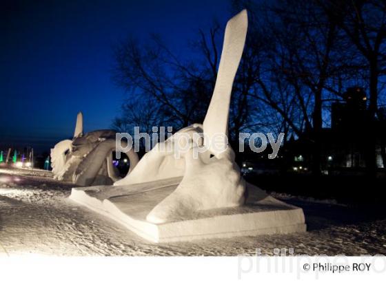 CONCOURS DE SCULPTURE SUR NEIGE, CARNAVAL DE QUEBEC (CA001301.jpg)