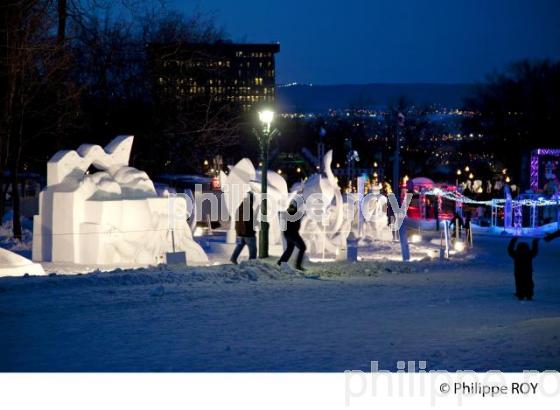 CONCOURS DE SCULPTURE SUR NEIGE, CARNAVAL DE QUEBEC (CA001302.jpg)