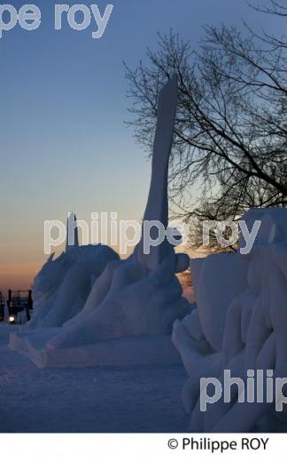 CONCOURS DE SCULPTURE SUR NEIGE, CARNAVAL DE QUEBEC (CA001307.jpg)