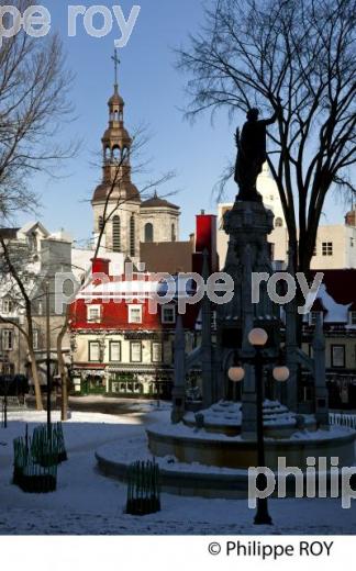 VILLE DE QUEBEC SOUS LA NEIGE (CA001717.jpg)
