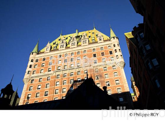 CHATEAU FRONTENAC, VILLE DE QUEBEC, CANADA (CA003831.jpg)