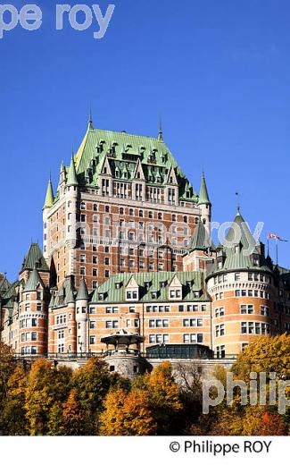 CHATEAU FRONTENAC, VILLE DE QUEBEC, CANADA (CA003832.jpg)