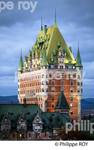 CHATEAU FRONTENAC, VILLE DE QUEBEC, CANADA (CA003901.jpg)