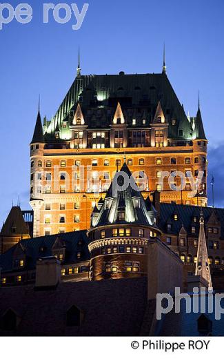 CHATEAU FRONTENAC, VILLE DE QUEBEC, CANADA (CA003902.jpg)