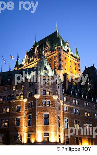 CHATEAU FRONTENAC, VILLE DE QUEBEC, CANADA (CA003904.jpg)