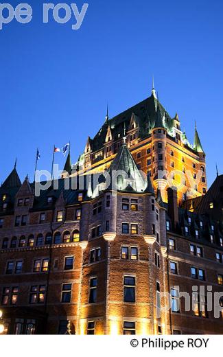 CHATEAU FRONTENAC, VILLE DE QUEBEC, CANADA (CA003905.jpg)