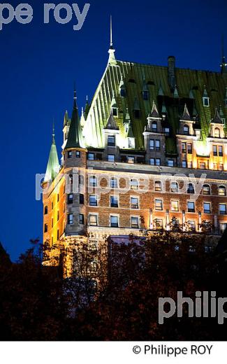 CHATEAU FRONTENAC, VILLE DE QUEBEC, CANADA (CA003906.jpg)