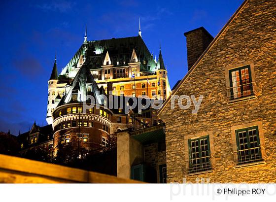 CHATEAU FRONTENAC, VILLE DE QUEBEC, CANADA (CA003910.jpg)