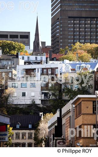 URBANISATION DES QUARTIERS, VILLE DE QUEBEC, CANADA (CA005234.jpg)