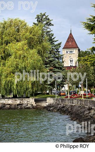 CHATEAU, QUAI DE BELGIQUE, OUCHY, LAUSANNE, LAC LEMAN (CH001413.jpg)