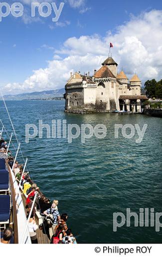 CHATEAU CHILLON, CROISIERE, BATEAU BELLE EPOQUE, LAC LEMAN (CH001620.jpg)