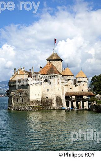CHATEAU CHILLON, CROISIERE, BATEAU BELLE EPOQUE, LAC LEMAN (CH001621.jpg)