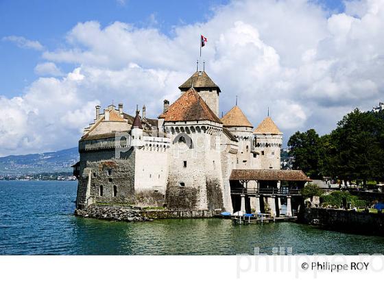 CHATEAU CHILLON, CROISIERE, BATEAU BELLE EPOQUE, LAC LEMAN (CH001623.jpg)