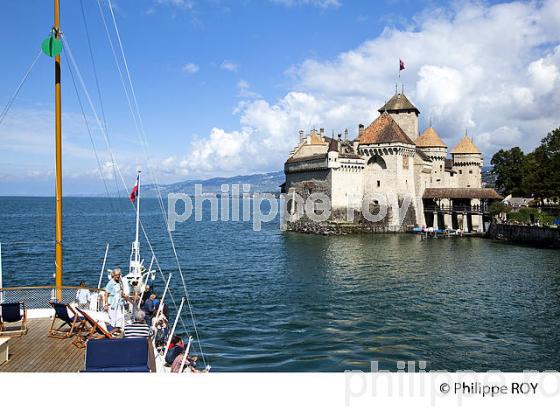 CHATEAU CHILLON, CROISIERE, BATEAU BELLE EPOQUE, LAC LEMAN (CH001624.jpg)
