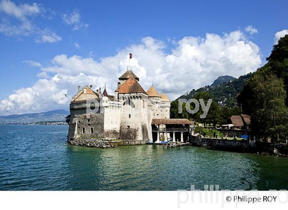 CHATEAU CHILLON, CROISIERE, BATEAU BELLE EPOQUE, LAC LEMAN (CH001625.jpg)