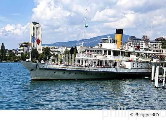 CROISIERE, BATEAU BELLE EPOQUE, MONTREUX, LAC LEMAN, SUISSE (CH001631.jpg)
