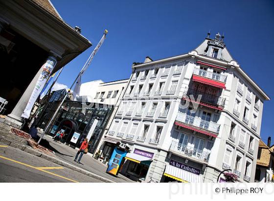 RUE DU THEATRE, QUARTIER HISTORIQUE, VEVEY, SUISSE (CH001837.jpg)