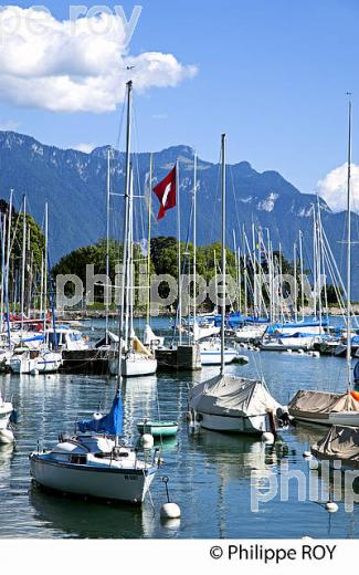 PORT DE PLAISANCE DE LA TOUR DE PEILZ, VEVEY, SUISSE (CH001921.jpg)