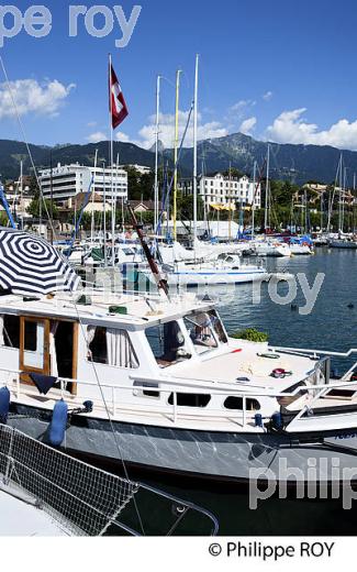 PORT DE PLAISANCE DE LA TOUR DE PEILZ, VEVEY, SUISSE (CH001923.jpg)