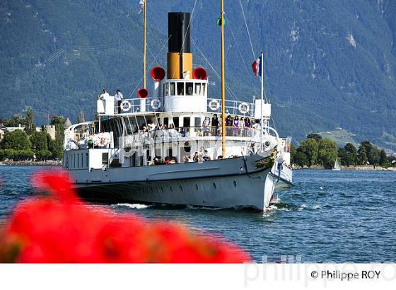 CROISIERE, BATEAU BELLE EPOQUE, VEVEY, LAC LEMAN, SUISSE (CH002003.jpg)