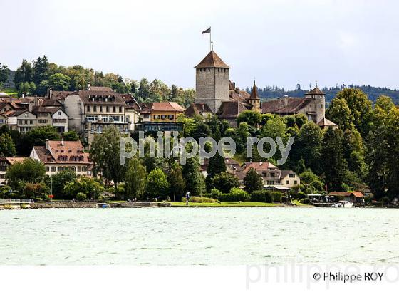 VILLE ET LAC DE MORAT, CANTON DE FRIBOURG, SUISSE (CH002129.jpg)