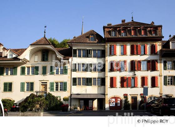 VILLE DE MORAT, CANTON DE FRIBOURG, SUISSE (CH002138.jpg)