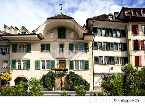 VILLE DE MORAT, CANTON DE FRIBOURG, SUISSE (CH002203.jpg)