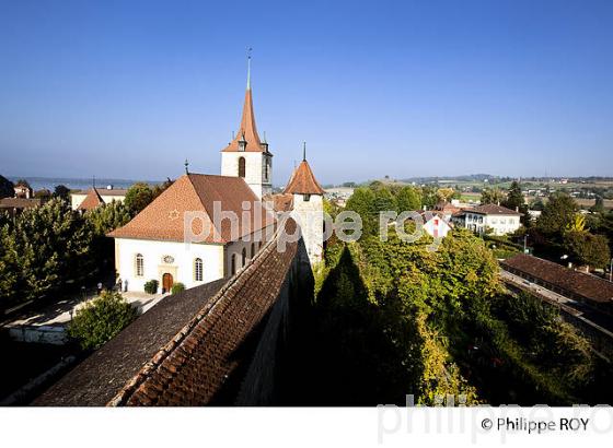 VILLE DE MORAT, CANTON DE FRIBOURG, SUISSE (CH002220.jpg)