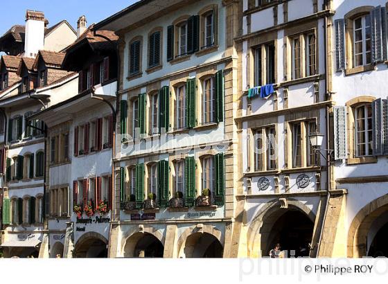 VILLE DE MORAT, CANTON DE FRIBOURG, SUISSE (CH002240.jpg)