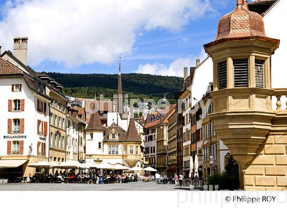 VILLE DE NEUCHATEL, CANTON DE NEUCHATEL, SUISSE (CH002420.jpg)