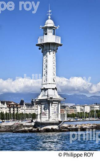 QUAI DU MONT BLANC, VILLE DE GENEVE, LAC LEMAN, SUISSE. (CH002722.jpg)