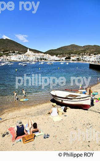VILLAGE DE CADAQUES, COSTA BRAVA,GERONE, CATALOGNE. (ES002025.jpg)