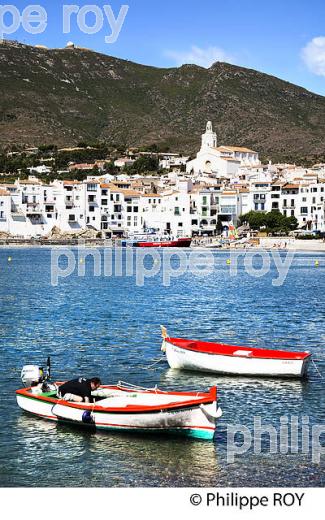 VILLAGE DE CADAQUES, COSTA BRAVA,GERONE, CATALOGNE. (ES002027.jpg)