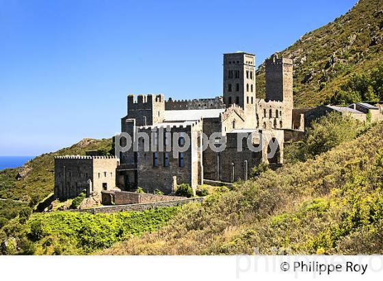 MONASTERE BENEDICTAIN DE SANT PERE DE RODES,  GERONE, CATALOGNE. (ES002229.jpg)