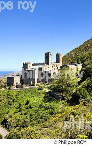 MONASTERE BENEDICTAIN DE SANT PERE DE RODES,  GERONE, CATALOGNE. (ES002234.jpg)