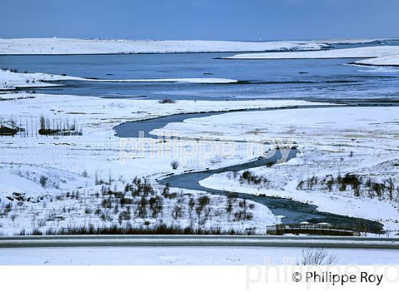 PAYSAGE DE NEIGE , ISLANDE (IS000317.jpg)