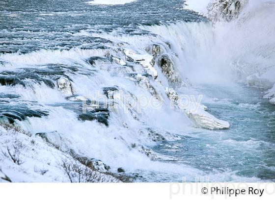 CASCADE DE GULLFOSS EN HIVER, SUDURLAND, ISLANDE (IS000603.jpg)