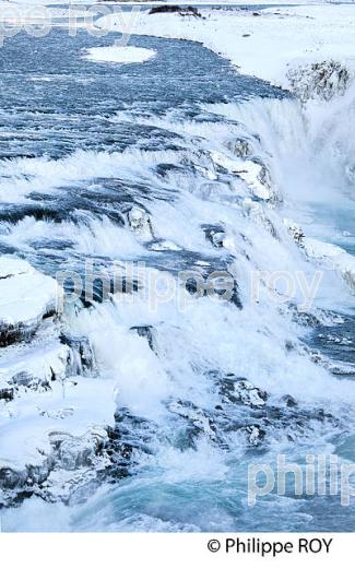 CASCADE DE GULLFOSS EN HIVER, SUDURLAND, ISLANDE (IS000607.jpg)