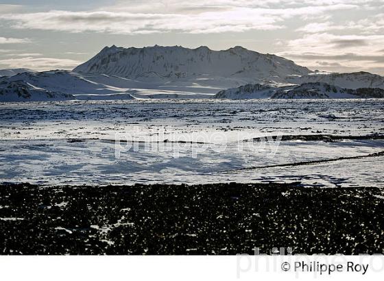 PAYSAGE D' HIVER, LAC HRAUNEYJALON, MASSIF  DU LANDMANNALAUGAR, SUDURLAND, ISLANDE (IS000840.jpg)