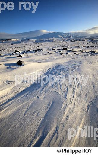 PAYSAGE D' HIVER, MASSIF  DU LANDMANNALAUGAR, SUDURLAND, ISLANDE (IS000935.jpg)