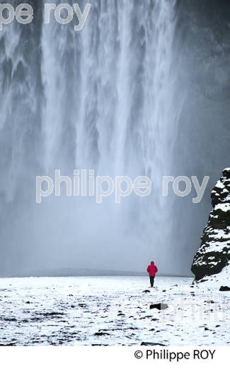 CASCADE DE DE SKOGAFOSS , SUDURLAND, ISLANDE (IS001125.jpg)