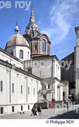 LA CATHEDRALE  , VIEILLE VILLE DE TURIN, ITALIE. (IT001010.jpg)